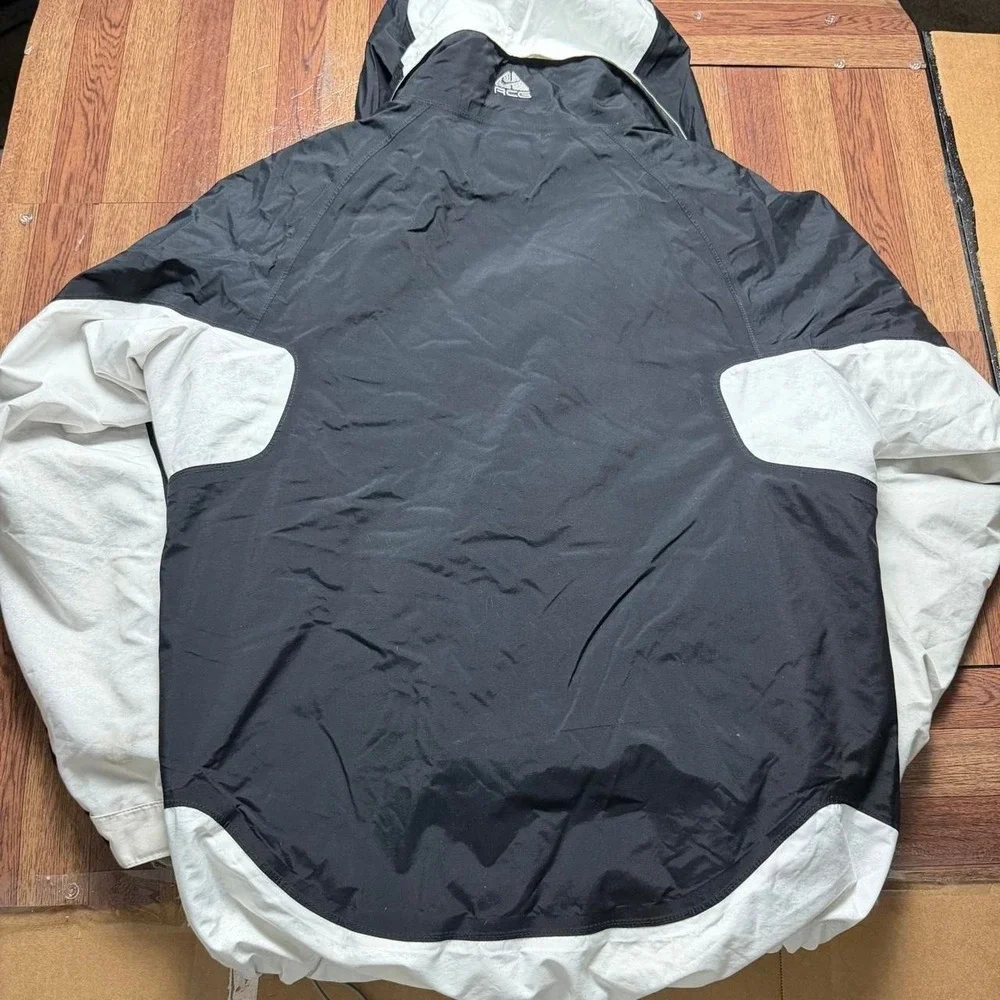 Nike ACG Vtg 90's Rare 2 Layer Retro Tech Wind Rain Jacket Medium FLAWS